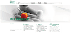 Desktop Screenshot of ilex.co.za